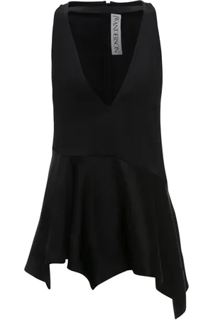 J.W.Anderson Camiseta con volantes en el dobladillo