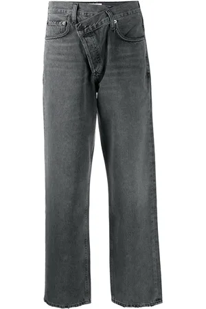AGOLDE Jeans tapered con tiro alto