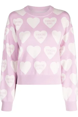 Chocoolate Suéter con motivo en jacquard