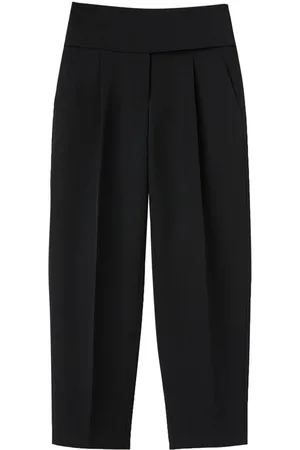 Jil Sander Pantalones capri con tiro alto