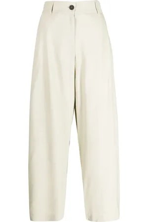 STUDIO NICHOLSON Pantalones capri con tiro alto