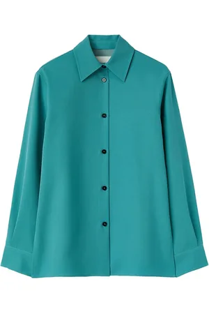 Jil Sander Camisa con cuello de pico