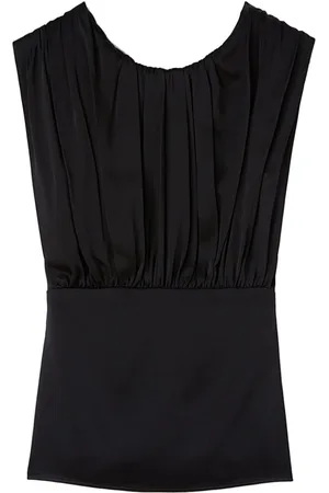 Jil Sander Top fruncido