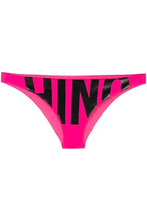 Moschino Bikini bottom con logo estampado