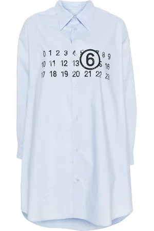 Maison Margiela Vestido con logo estampado