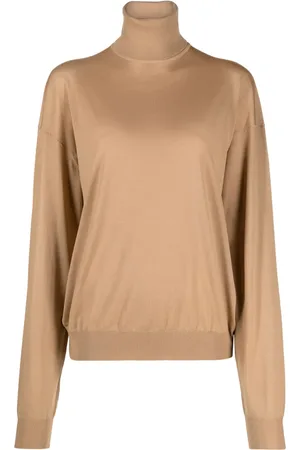 Saint Laurent Suéter con cuello de tortuga