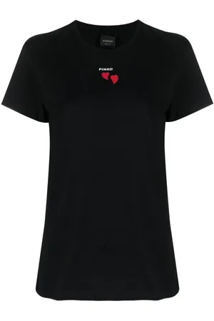 Pinko Playera con corazón bordado