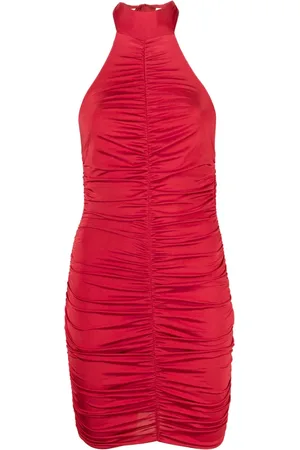 Noire Swimwear Vestido corto con cuello halter