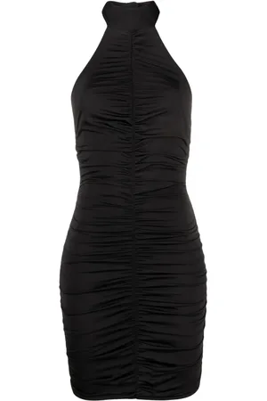 Noire Swimwear Vestido corto con cuello halter