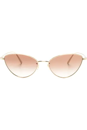 Oliver Peoples Lentes de sol con armazón cat eye 1998