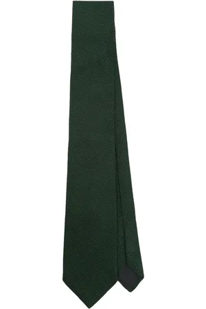 Fursac Corbata de seda con motivo en jacquard