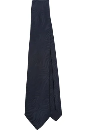 Fursac Corbata de seda con motivo en jacquard