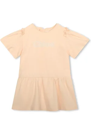 Chloé Vestido con logo bordado