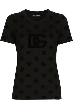 Dolce & Gabbana Playera con logo estampado