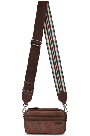 Etro Bolsa cámara mini con estampado de cachemira