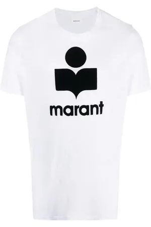 Isabel Marant Playera Karman con logo estampado
