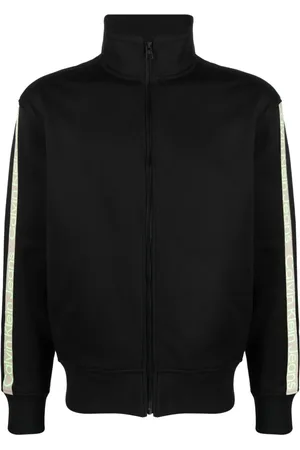 Calvin Klein Sudadera con franja del logo y cierre