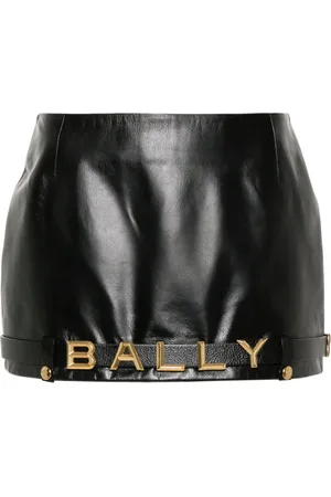 Bally Falda corta con detalle del logo