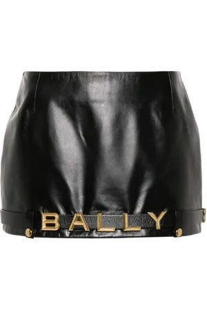 Bally Falda corta con detalle del logo