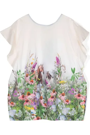 Molo Vestido con estampado floral