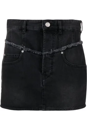 Isabel Marant Falda corta de mezclilla Narjis