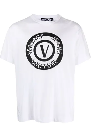 VERSACE Playera con logo estampado