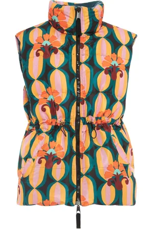 La DoubleJ Chaleco capitonado reversible con estampado floral