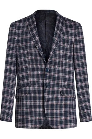 Etro Blazer con cuello esmoquin