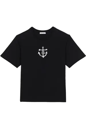 Dolce & Gabbana Playera DG con anclas estampadas