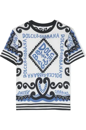 Dolce & Gabbana Playera con logo estampado
