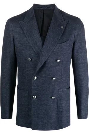 TAGLIATORE Blazer con doble botonadura y solapas de pico