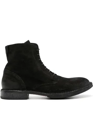 Moma Botas de gamuza con agujetas