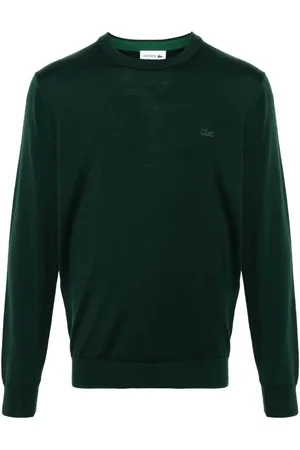 Lacoste Suéter con aplique del logo