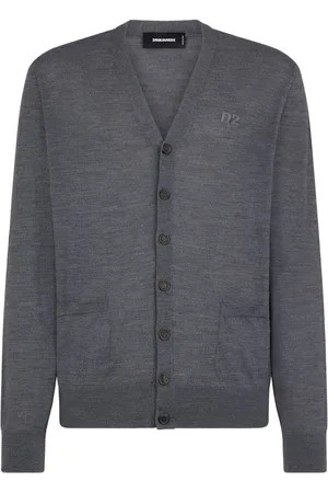 Dsquared2 Cárdigan con logo bordado