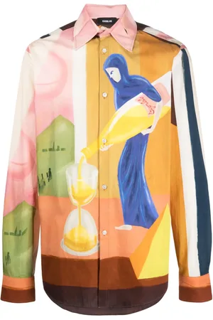 EgonLab Camisa con estampado Sandman