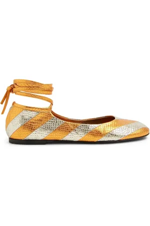 La DoubleJ Flats con efecto metalizado