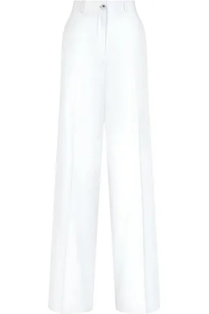 Dolce & Gabbana Pants pallazo con tiro alto