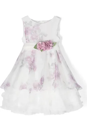 Mimilù Vestido con aplique floral