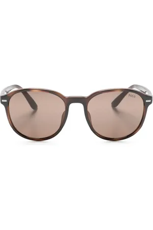 Ralph Lauren Lentes de sol con armazón redonda