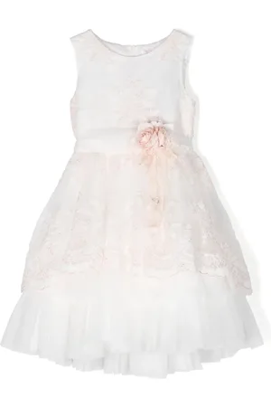 Mimilù Vestido con aplique floral