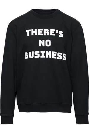 Aztech Sudadera No Biz con eslogan estampado