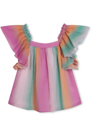 Chloé Blusa con rayas estampadas
