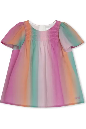 Chloé Vestido con efecto degradado