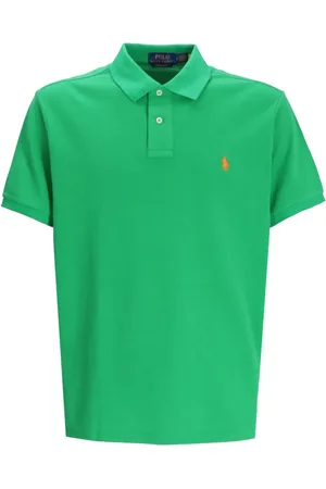 Ralph Lauren Playera tipo polo con logo bordado
