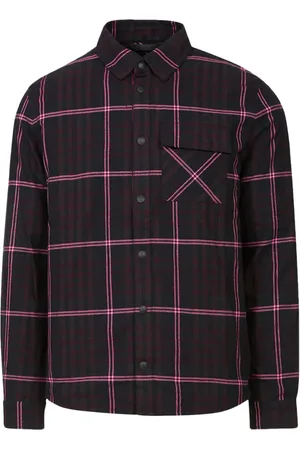 Aztech Camisa Loge Peak con cuadros estampados