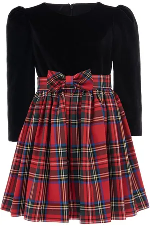 Tulleen Vestido con estampado a cuadros