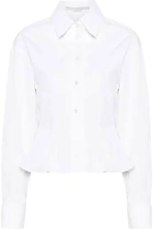 Stella McCartney Camisa con peplum en la cintura