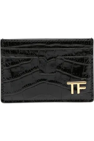 Tom Ford Tarjetero con placa del logo