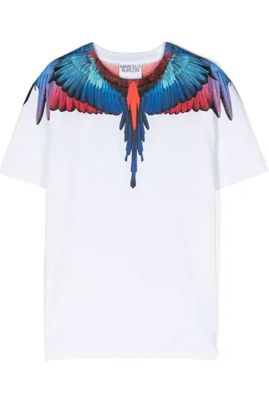 MARCELO BURLON Playera con motivo Wings