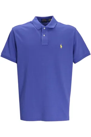 Ralph Lauren Playera tipo polo con logo bordado